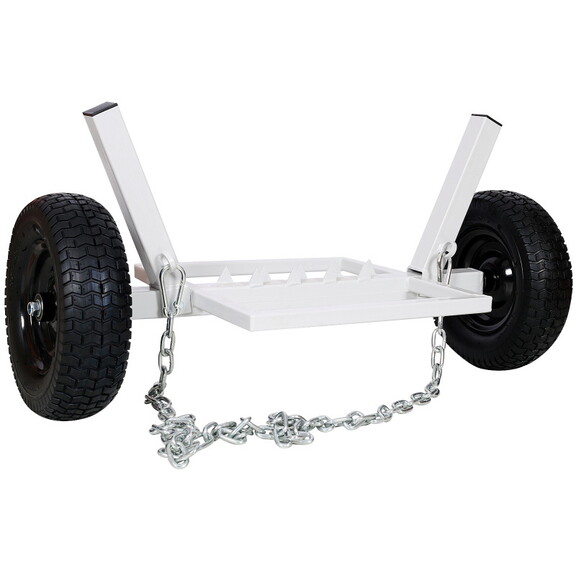 Heavy Duty Log Dolly log holder white W46554595