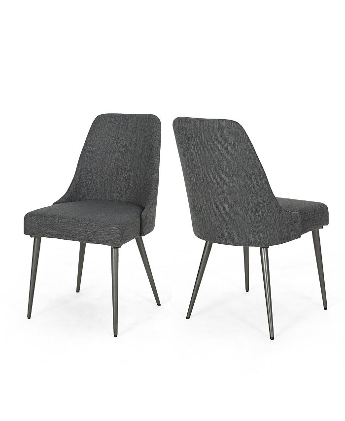 Noble House Alnoor Dining Chairs Set of 2