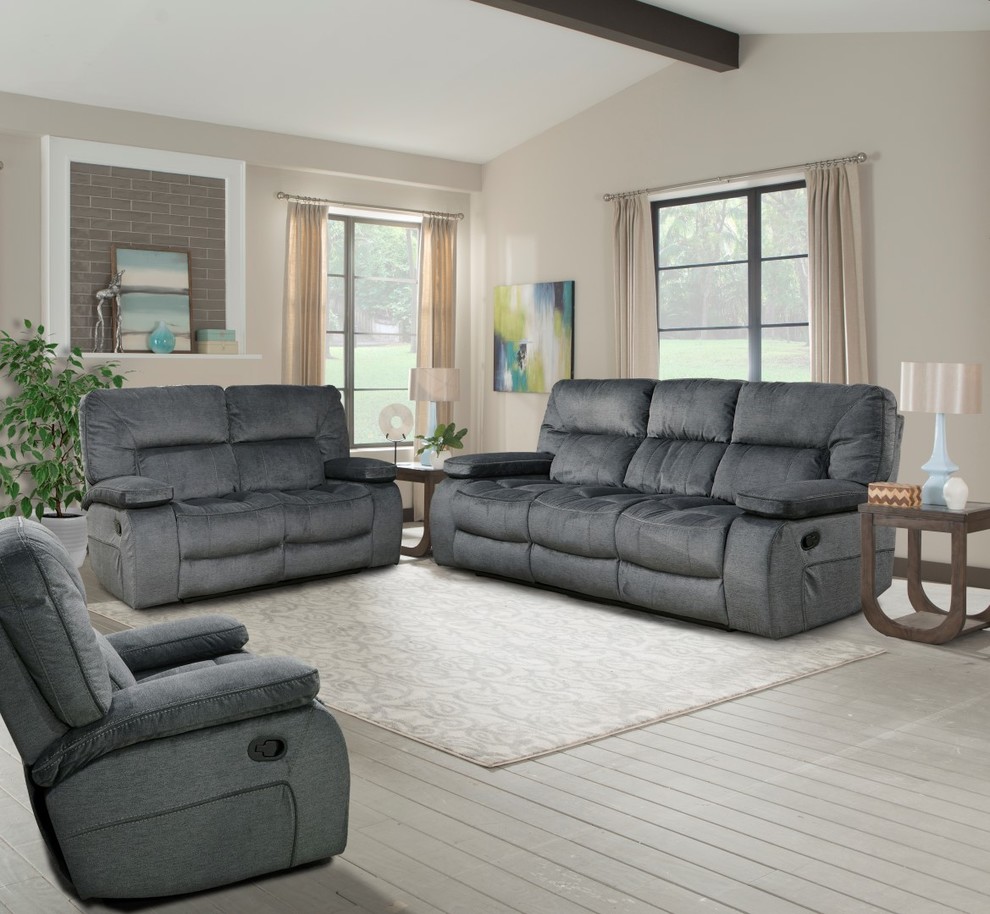 Parker Living Chapman Manual Loveseat   Contemporary   Loveseats   by Unlimited Furniture Group  Houzz