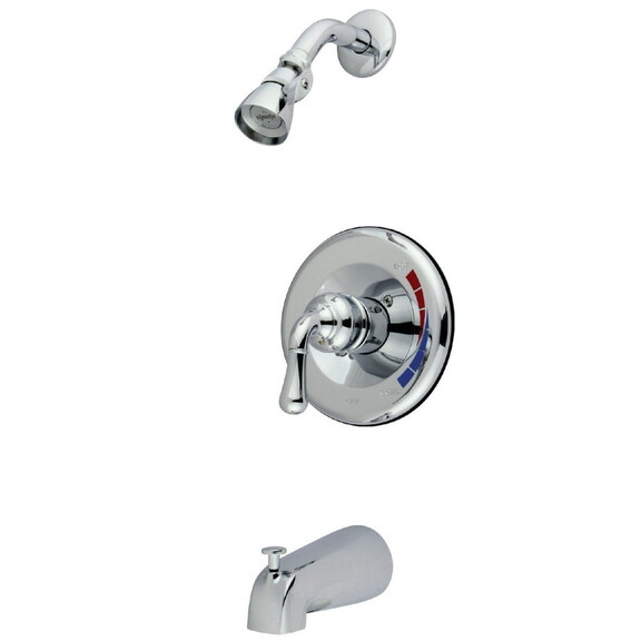 Elements of Design EB631 Tub and Shower Faucet wit...