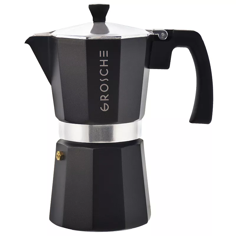 GROSCHE Milano Stovetop Espresso 6-Cup Moka Pot Coffee Maker