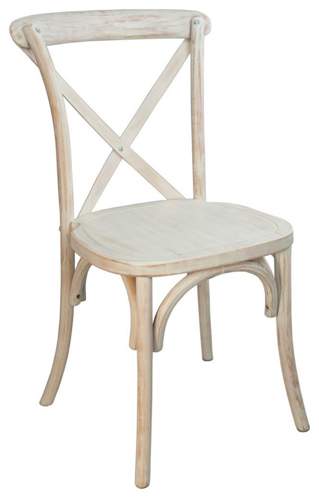 Advantage Lime Wash X Back Chair   Contemporary   Dining Chairs   by BisonOffice  Houzz