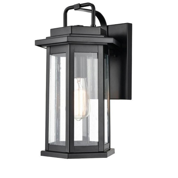 Millennium Lighting Ellis 1 Light Wall Light Powder Coat Black