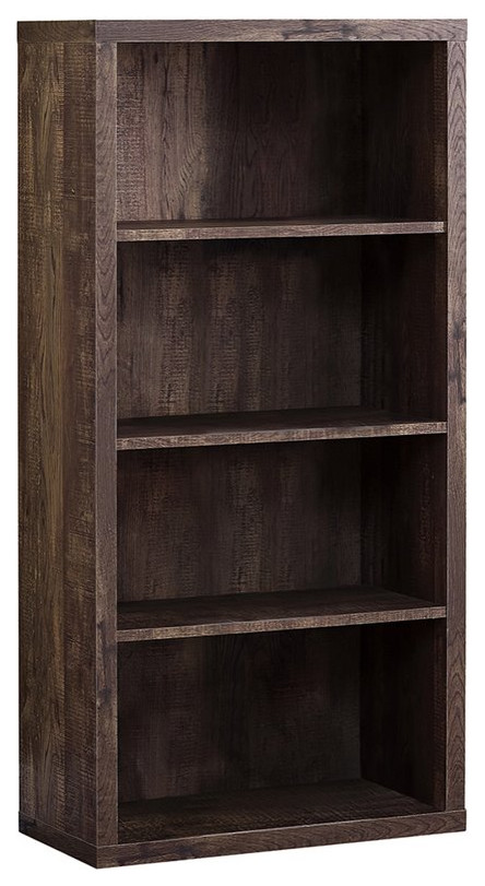 Bookshelf  Bookcase  Etagere  5 Tier  48 quotH  Office  Bedroom  Laminate   Rustic   Bookcases   by Homesquare  Houzz