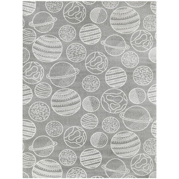 Planets Gray Rug Balta Rugs