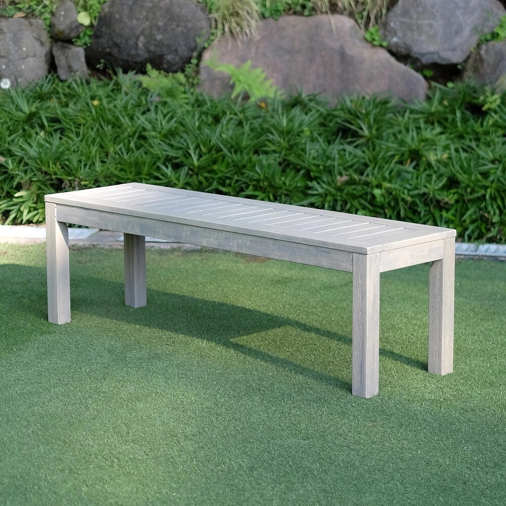 Cambridge Casual Surfside Outdoor Backless Bench