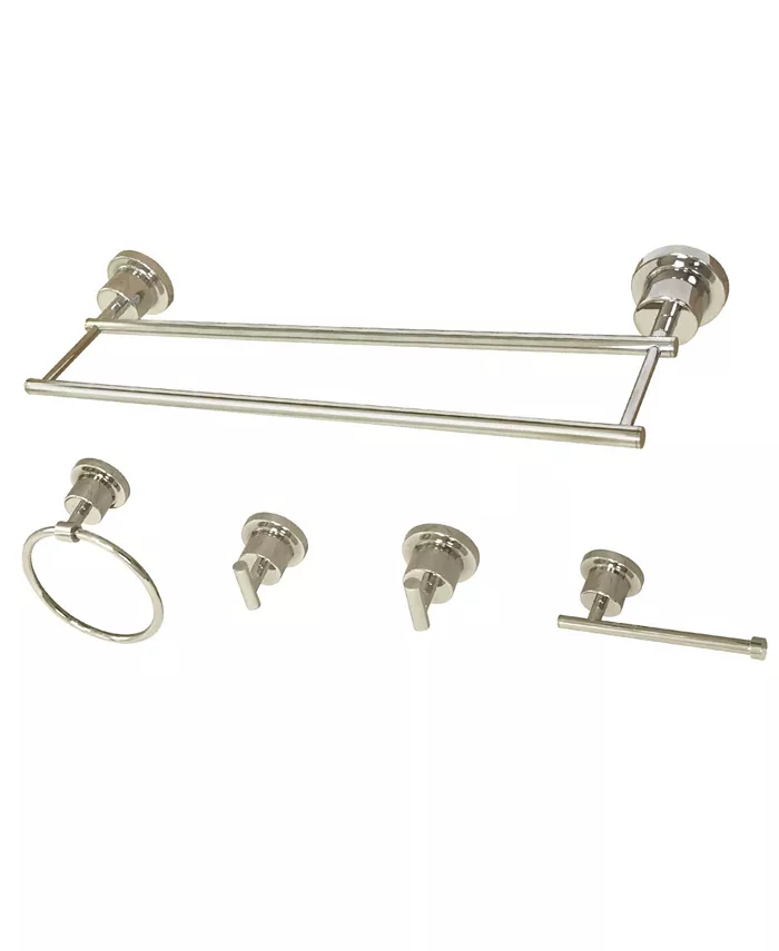 Kingston Brass Concord Mondern 5-Pc. Bathroom Accessory Set