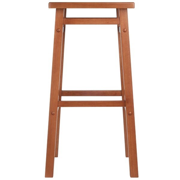 Carter Square Seat Bar Stool - 15.43 x 15.43 x 29.02 inches