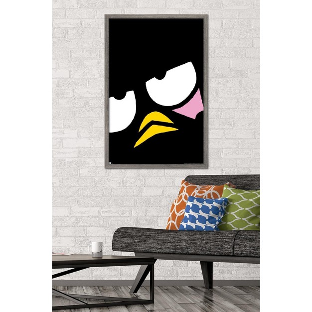 Trends International Hello Kitty And Friends Badtz maru Close up Framed Wall Poster Prints