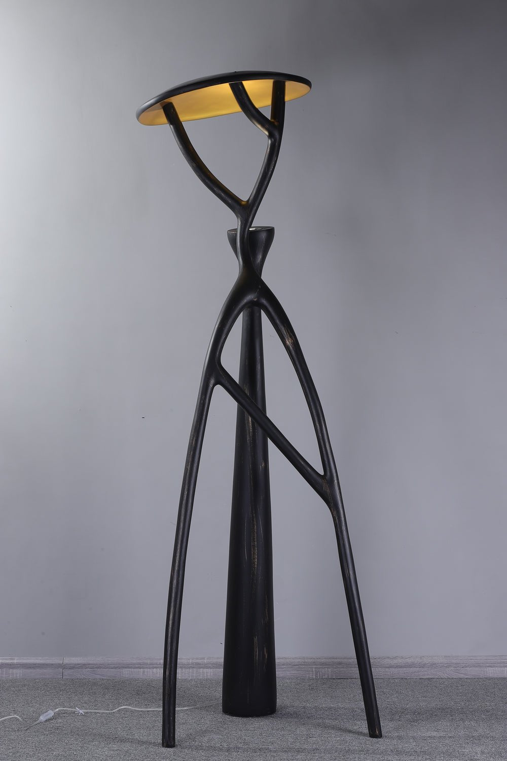 Gothic Tree Sculpture Floor Lamp