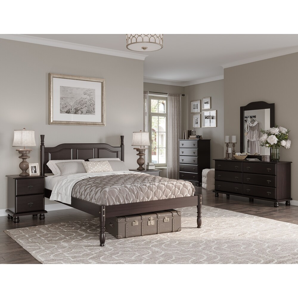 Palace Imports 100% Solid Wood Kyle Platform Bed