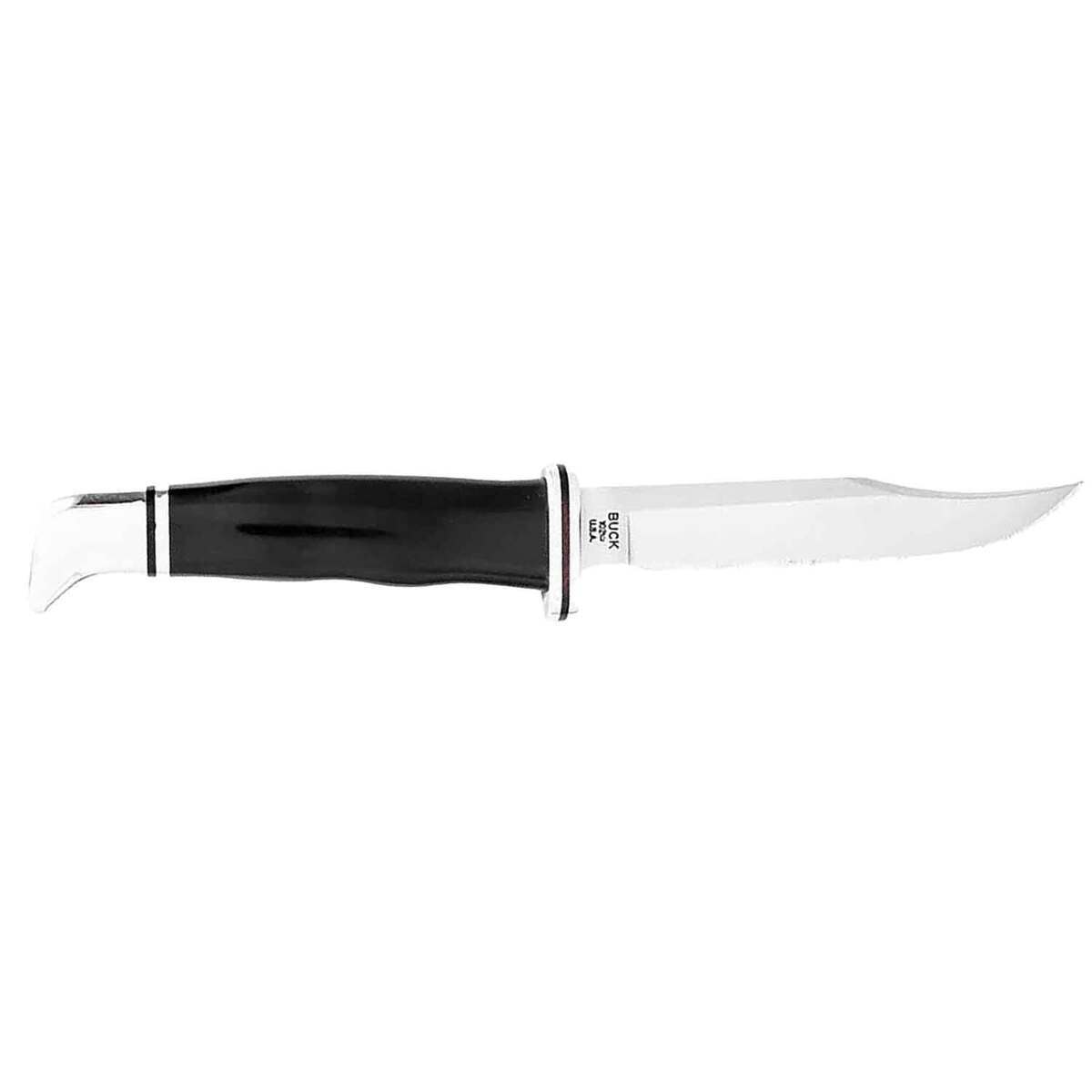 Buck Knives 102 Buck Woodsman 4 inch Fixed Blade  Black