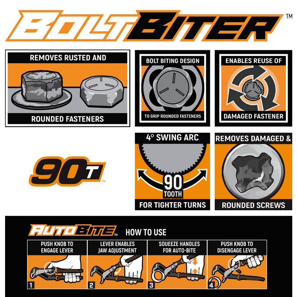 GEARWRENCH Bolt Biter Gearpack SAEMetric Tool Set (13-Piece) 81002