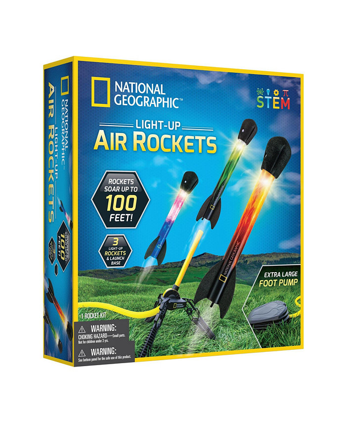 National Geographic Light Up Air Rockets