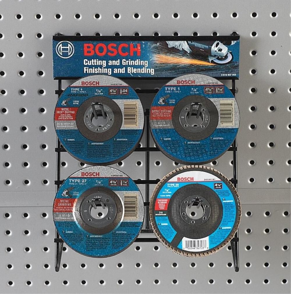 Bosch 4-1/2 In. .040 In. 7/8 In. Arbor Type 1A (ISO 41) 60 Grit Rapido Fast Metal/Stainless Cutting Abrasive Wheel TCW1S450 from Bosch