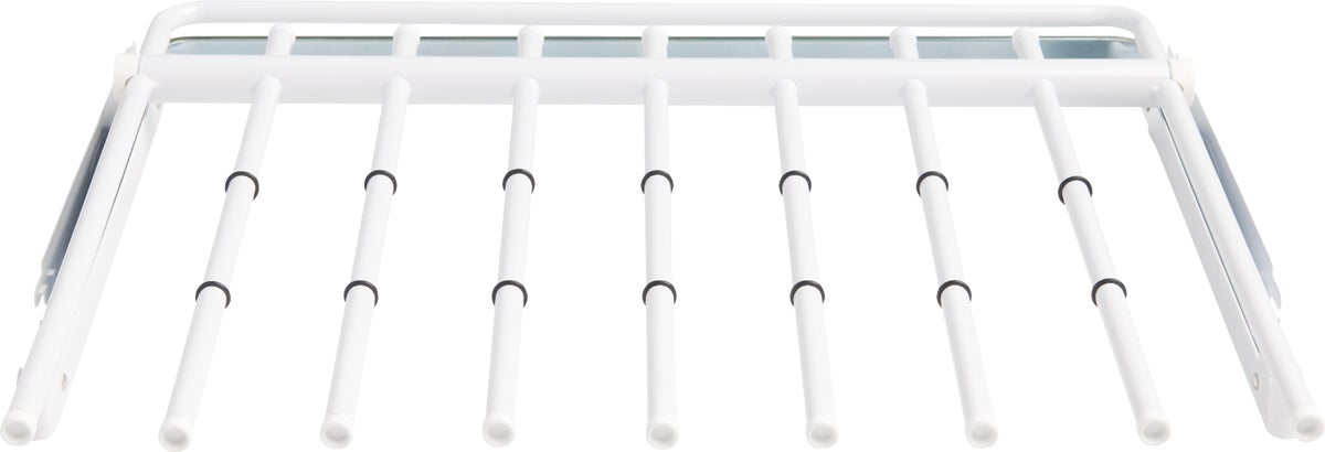 Rubbermaid Configurations Pant Rack White Sliding