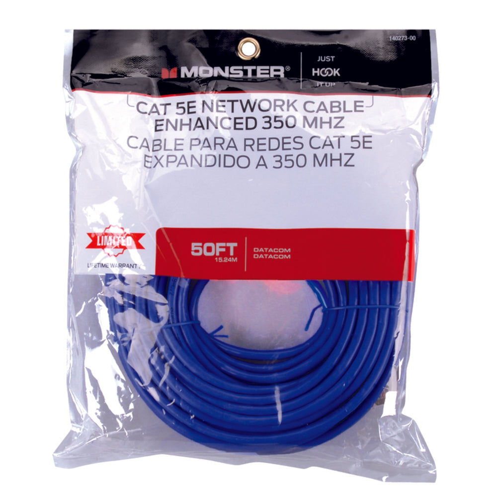 NETWORK CABLE 5E BLU 50'