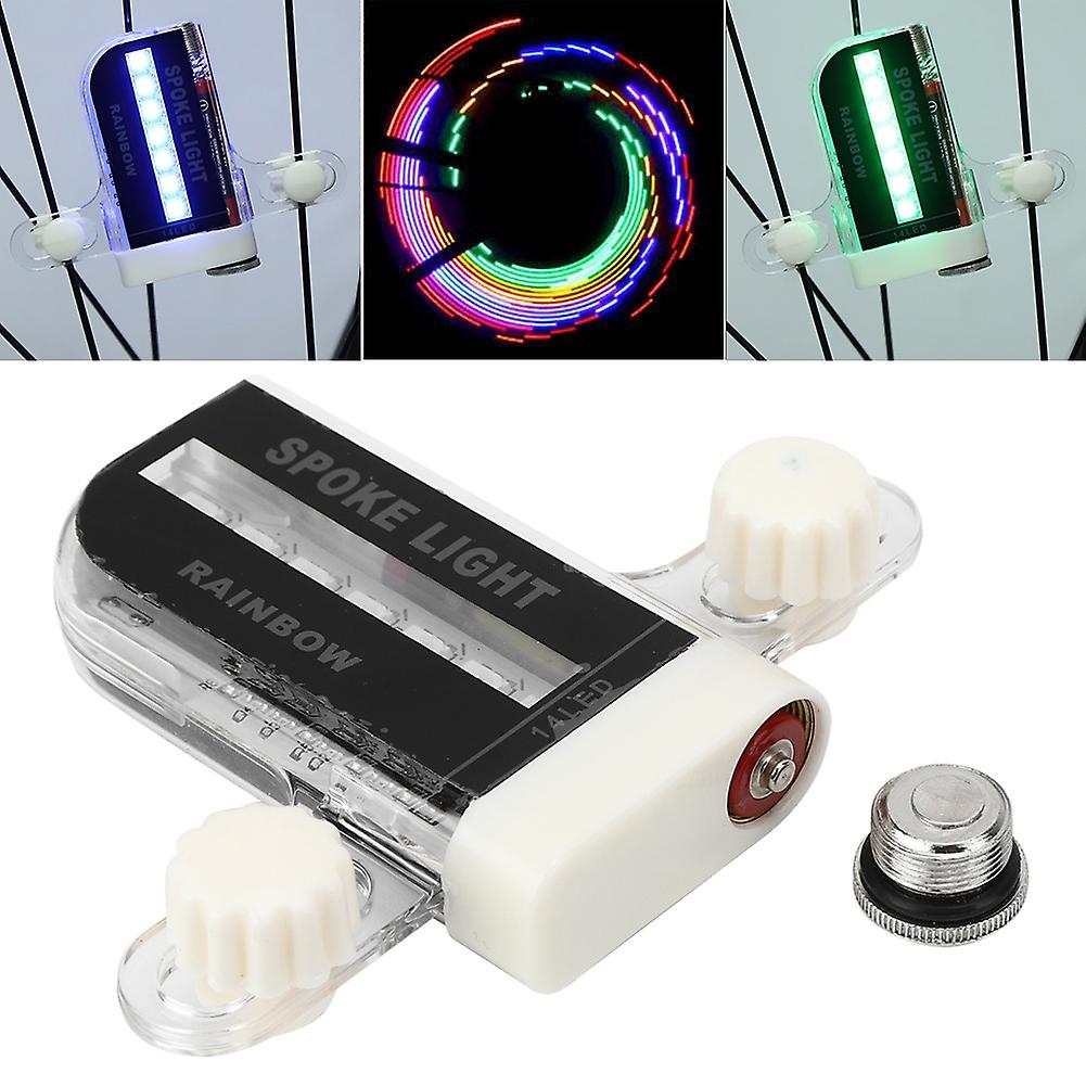 14led 30 Patterns Bike Spoke Light Manual Switch Bicycle Cycling Accessory