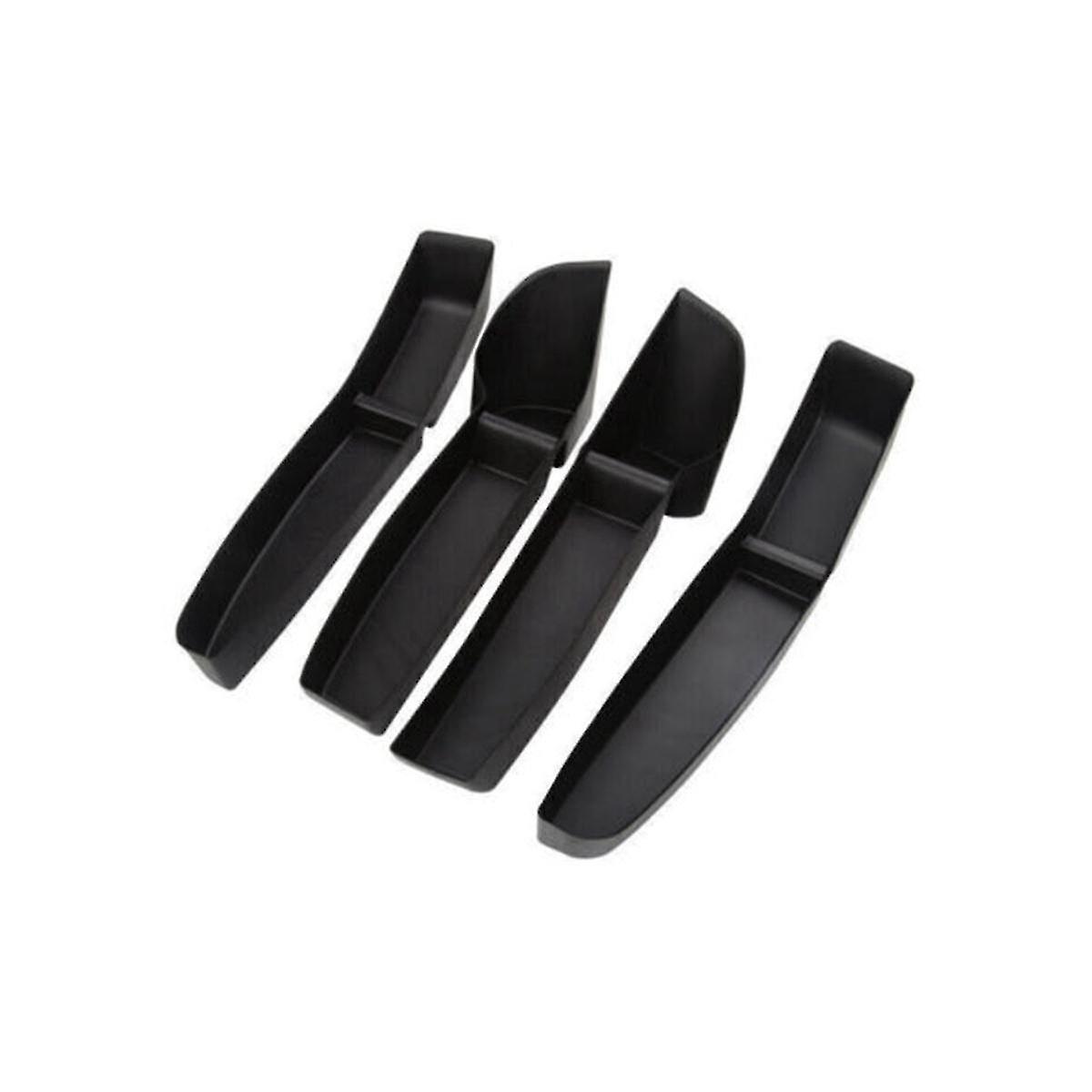 Car Door Side Storage Box For Model 3 2017-2023 Front Rear Side Door Storage Organizer Tray 4pcs