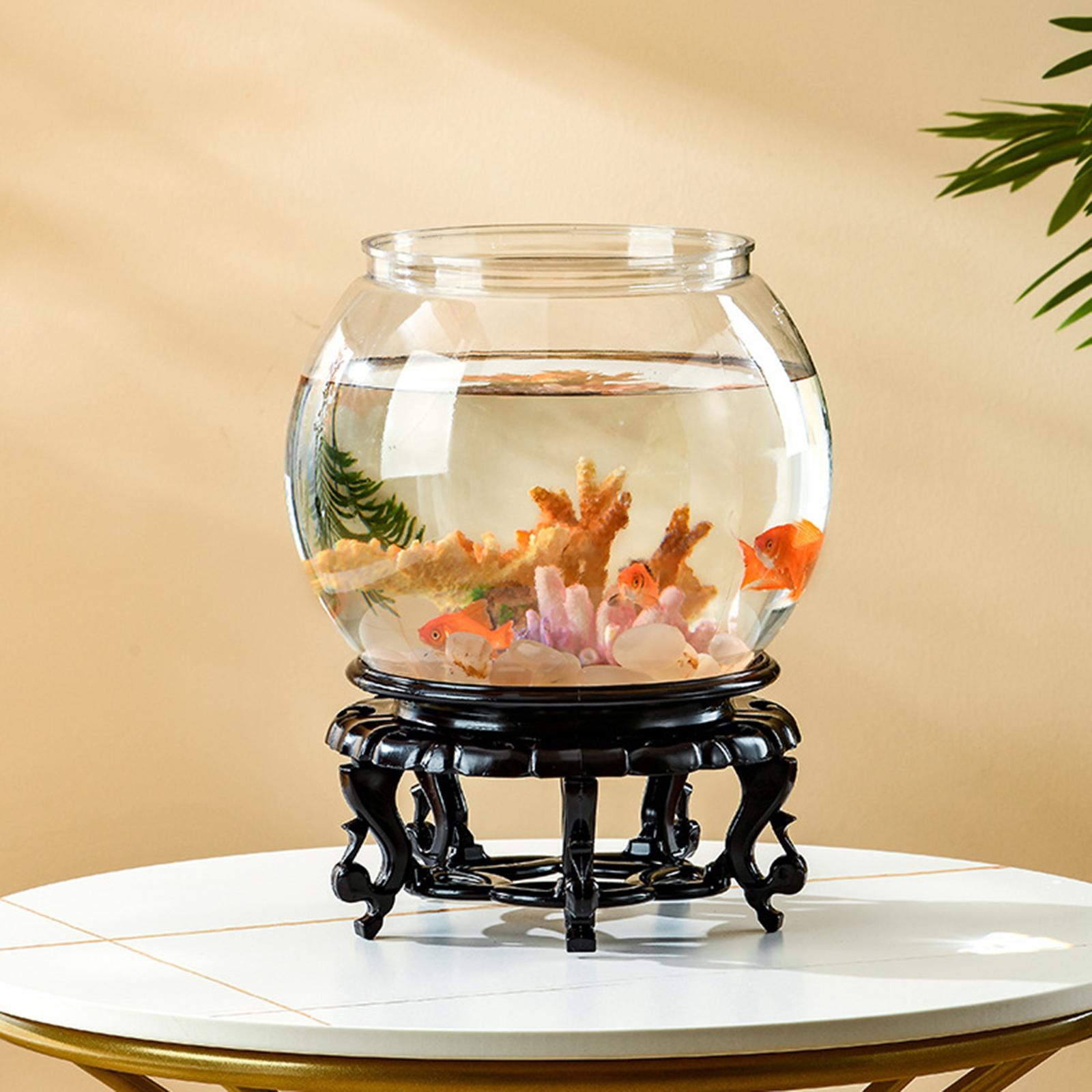 Fish Bowl Display Stand Bracket Aquarium Fishes Tank Holder 16cmx11cm