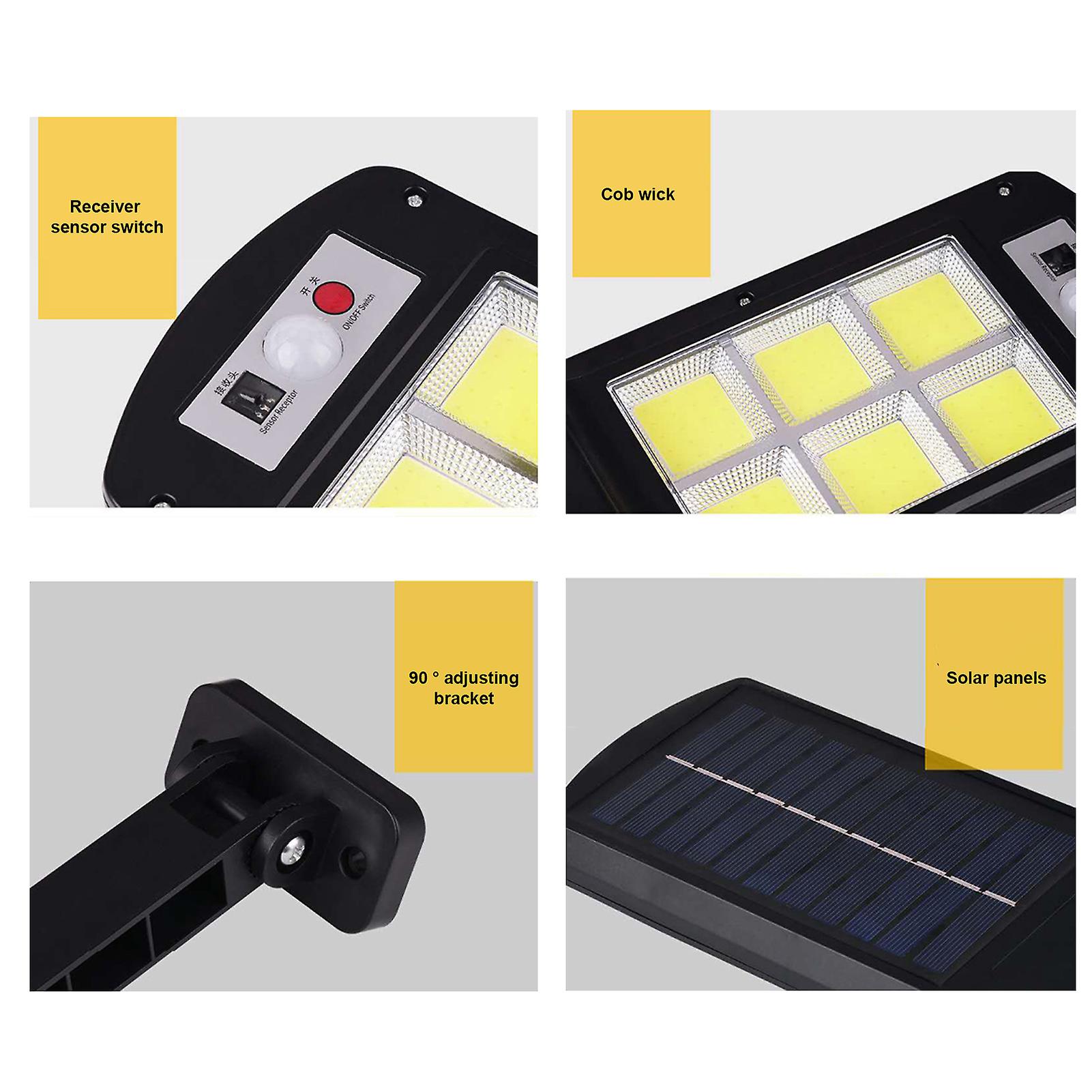 Solar Motion Sensor Light， Mounting Fixings， Instructions，