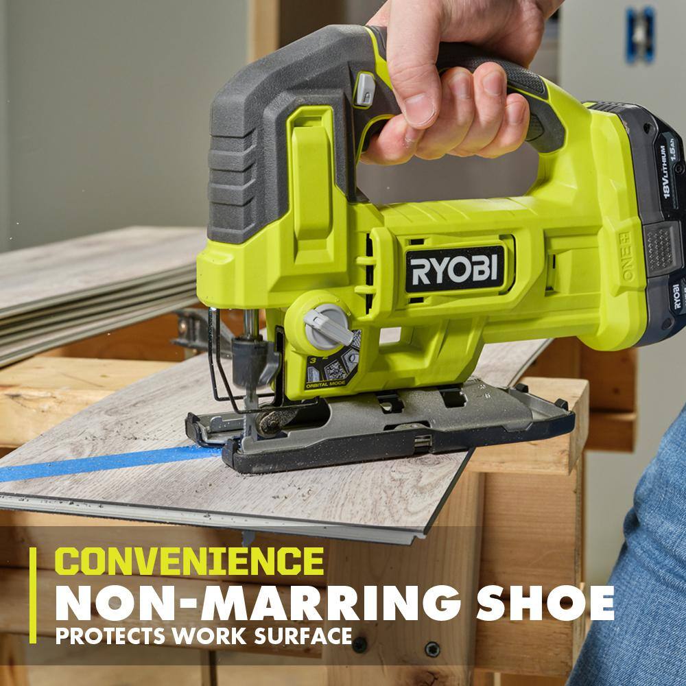 RYOBI ONE+ 18V Cordless Jig Saw (Tool Only) PCL525B