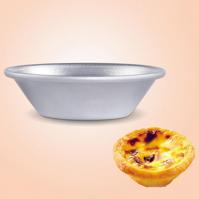 Cake Style Egg Tart Custard Tarts Oven Bake Round Custard Tin Cake Tool Egg Tart Mold 1/5/10 Pcs Kitchen Accessories Bakeware