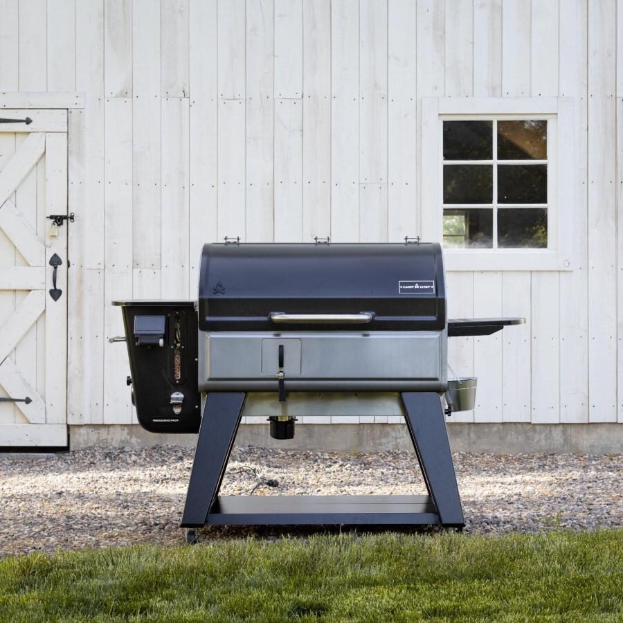 Camp Chef Woodwind Pro WiFi 36-Inch Pellet Grill With Propane Sidekick Sear Box