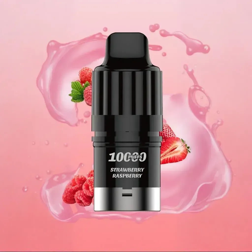 IGET BAR PLUS S3 10000 | Strawberry Raspberry: 10000 Puffs, Refillable Joy