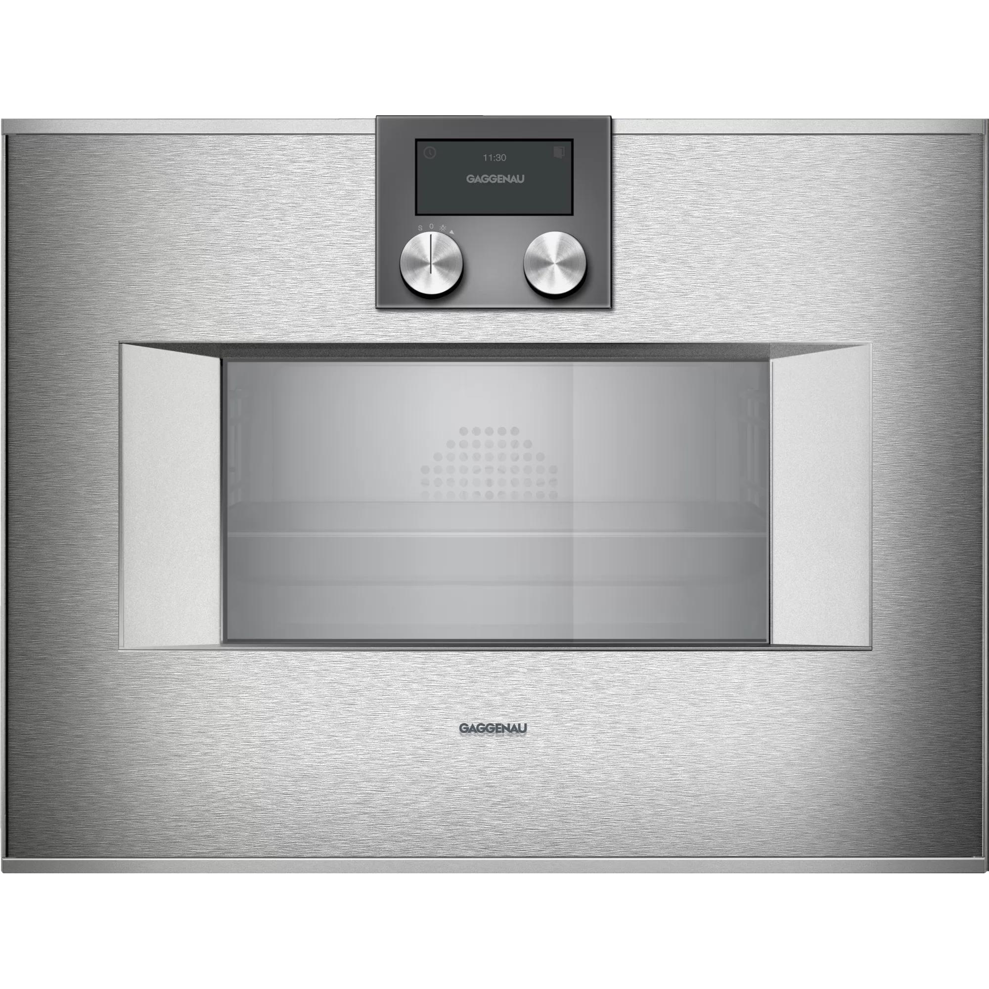 Gaggenau 24-inch, 2.1 cu.ft. Built-in Single Wall Oven with Steam Convection BS471612