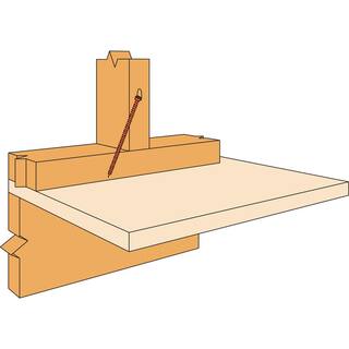 Simpson Strong-Tie 0.152 in. x 6 in. T30 6-Lobe Cap Head Strong-Drive SDWC Truss Screw Orange (50-Pack) SDWC15600-KT