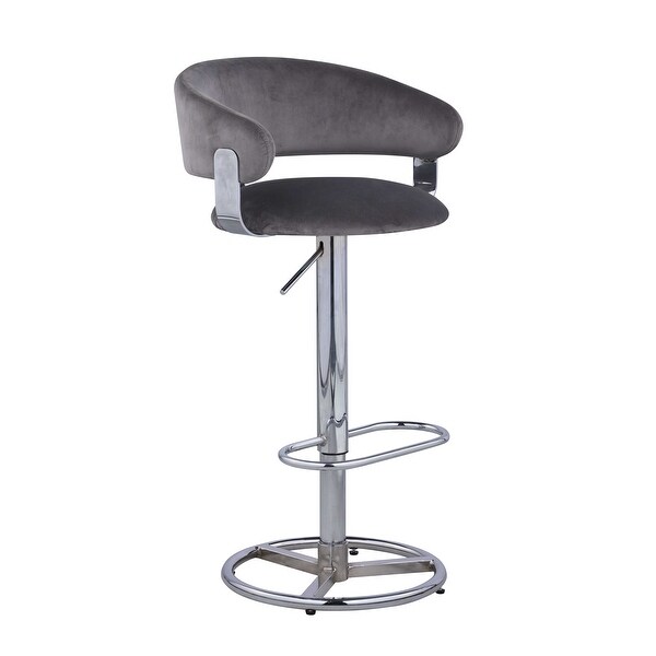 Somette Contemporary Height-Adjustable Stool