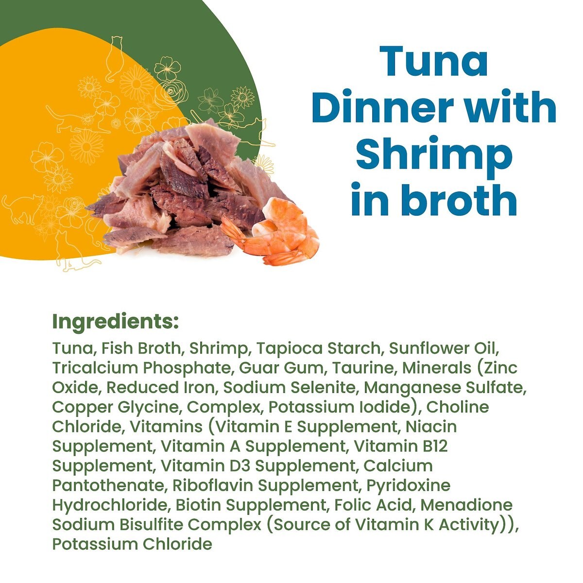 Almo Nature Daily Complete Tuna Dinner with Shrimps in Broth Canned Cat Food