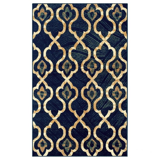 Regal Ornate Trellis Indoor Living Room Accent Area Rug Blue Nile Mills