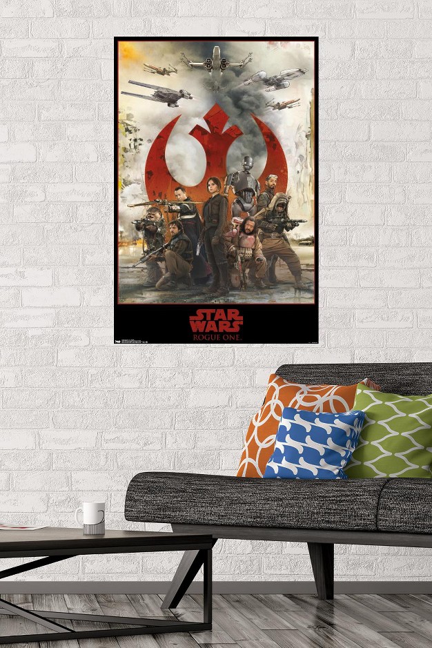 Trends International Star Wars Rogue One Assemble Unframed Wall Poster Prints