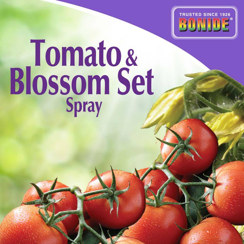 Bonide Tomato and Blossom Spray Set 32 oz Ready-to-Use Increases Harvest of Fruits and Vegetables in Home Garden 544