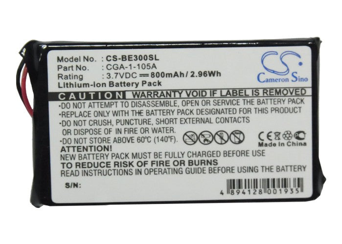 Casio Cassiopeia BE300 Cassiopeia BE500 Replacement Battery BatteryClerkcom PDA