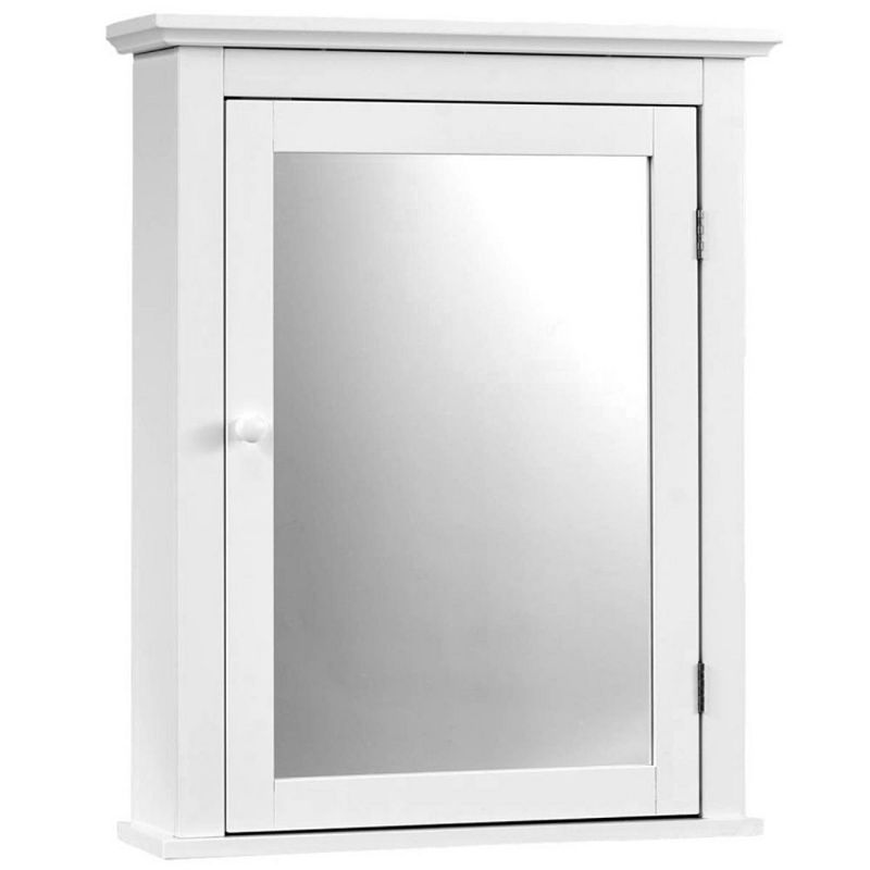 Hivago Bathroom Wall Mounted Storage Mirror Medicine Cabinet