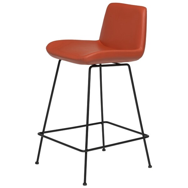 Capri Modern Leatherette Bar and Counter Stool