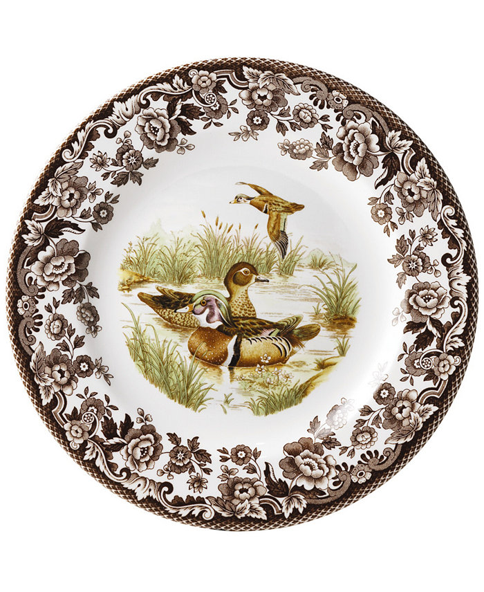 Spode Woodland by Wood Duck Dinner Plate