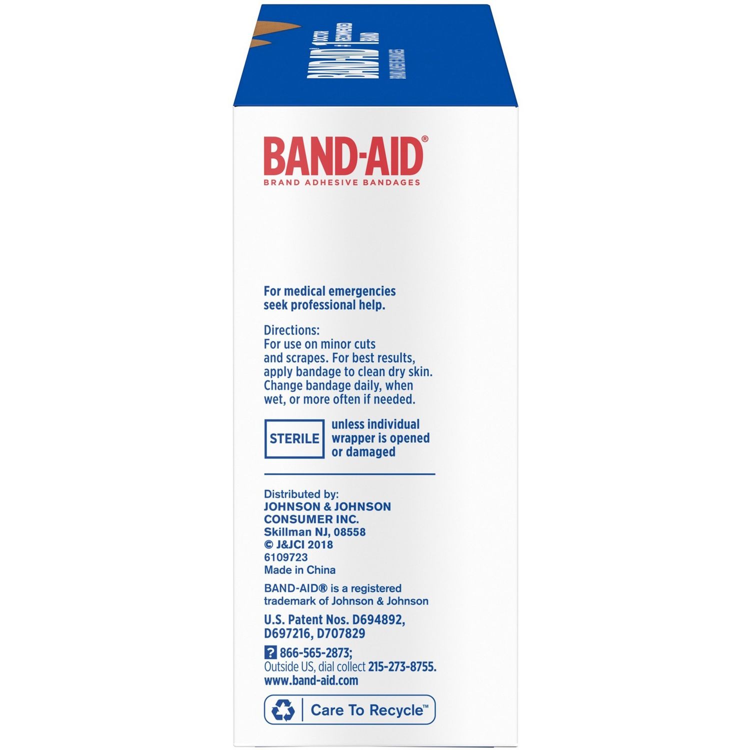 Flexible Fabric Adhesive Bandages by Johnson and Johnson Consumer Inc. JOJ115078