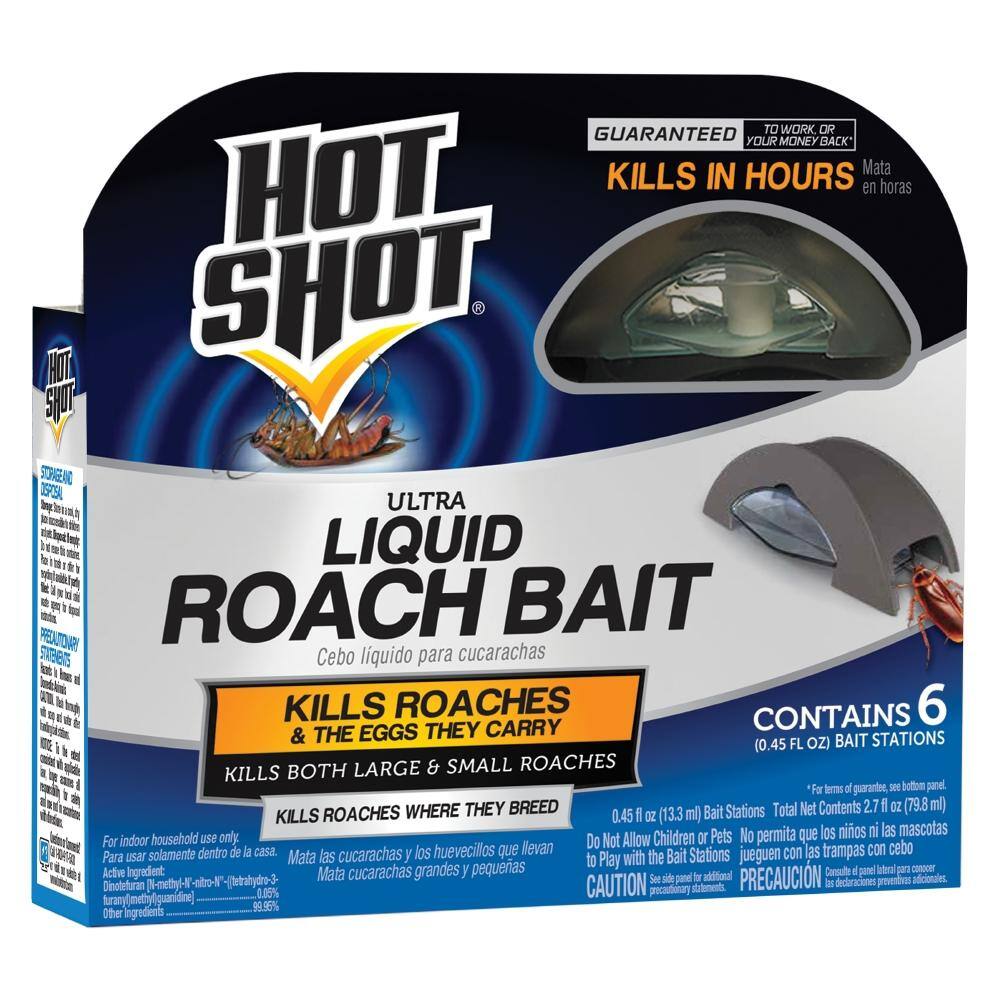 Hot Shot Ultra Liquid Roach Bait (6-Count) HG-95789-4