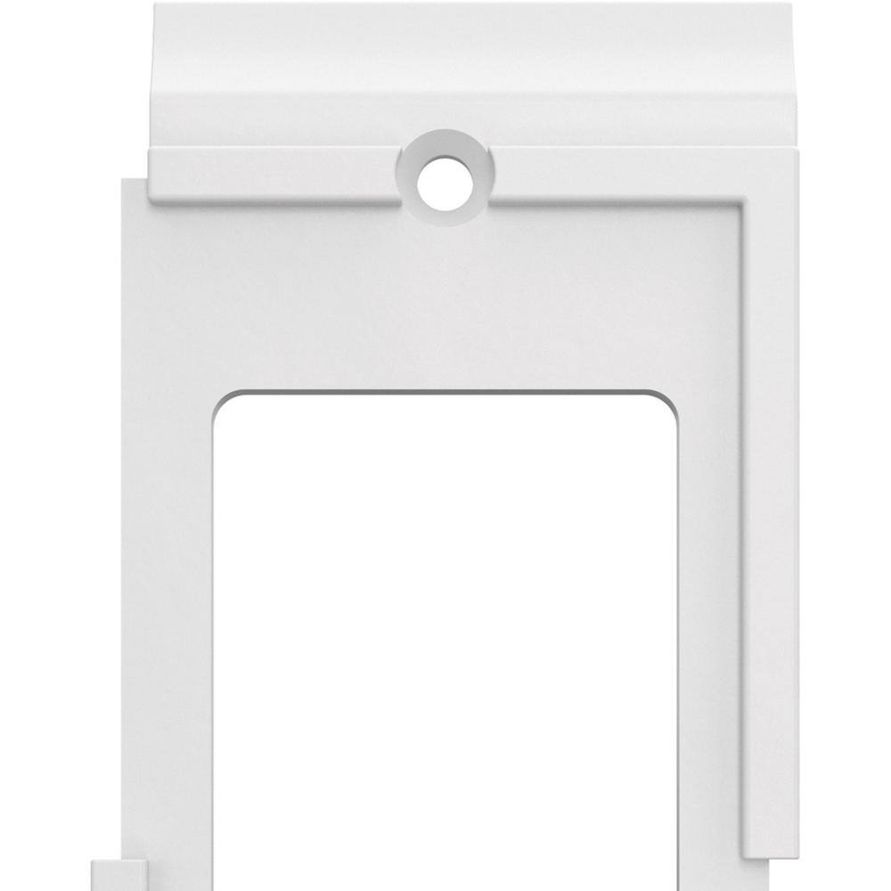 Hampton Bay Derby Pure White 1-Gang Custom Single DecoratorRocker Wall Plate (3-Pack) W45983C-PW-K3