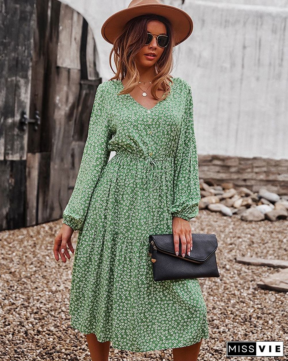 Floral Print Light Dress