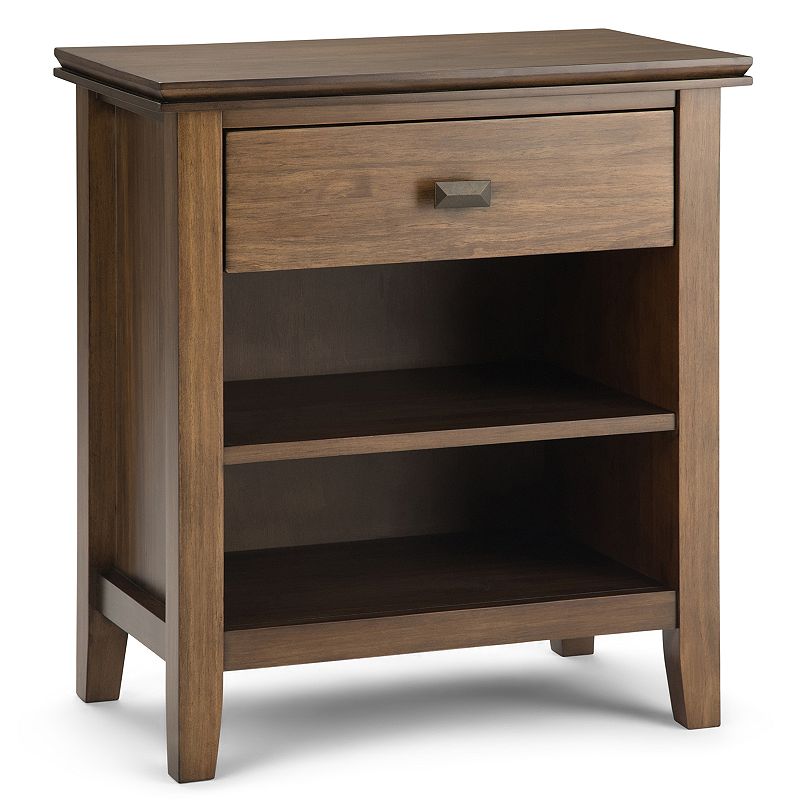 Simpli Home Acadian Bedside Table