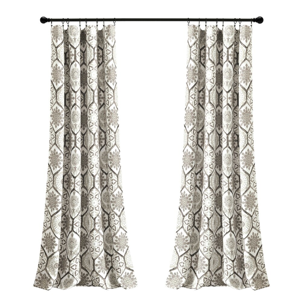 Lush Decor Marvel Room Darkening Window Curtain Panel Pair
