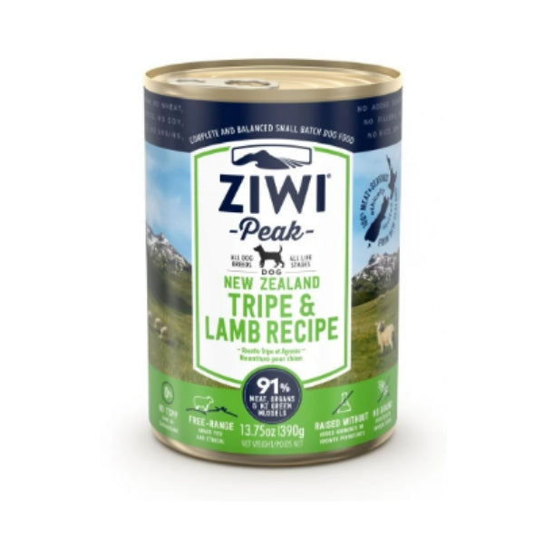 Peak Grain Free New Zealand Tripe and Lamb Recipe Canned Dog Food;