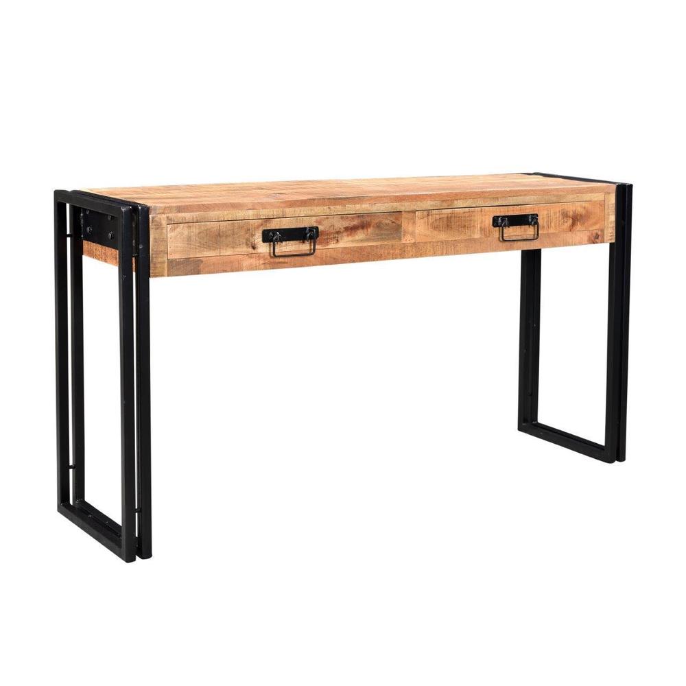 Handmade Reclaimed Mango Wood Console Table (India)   60\