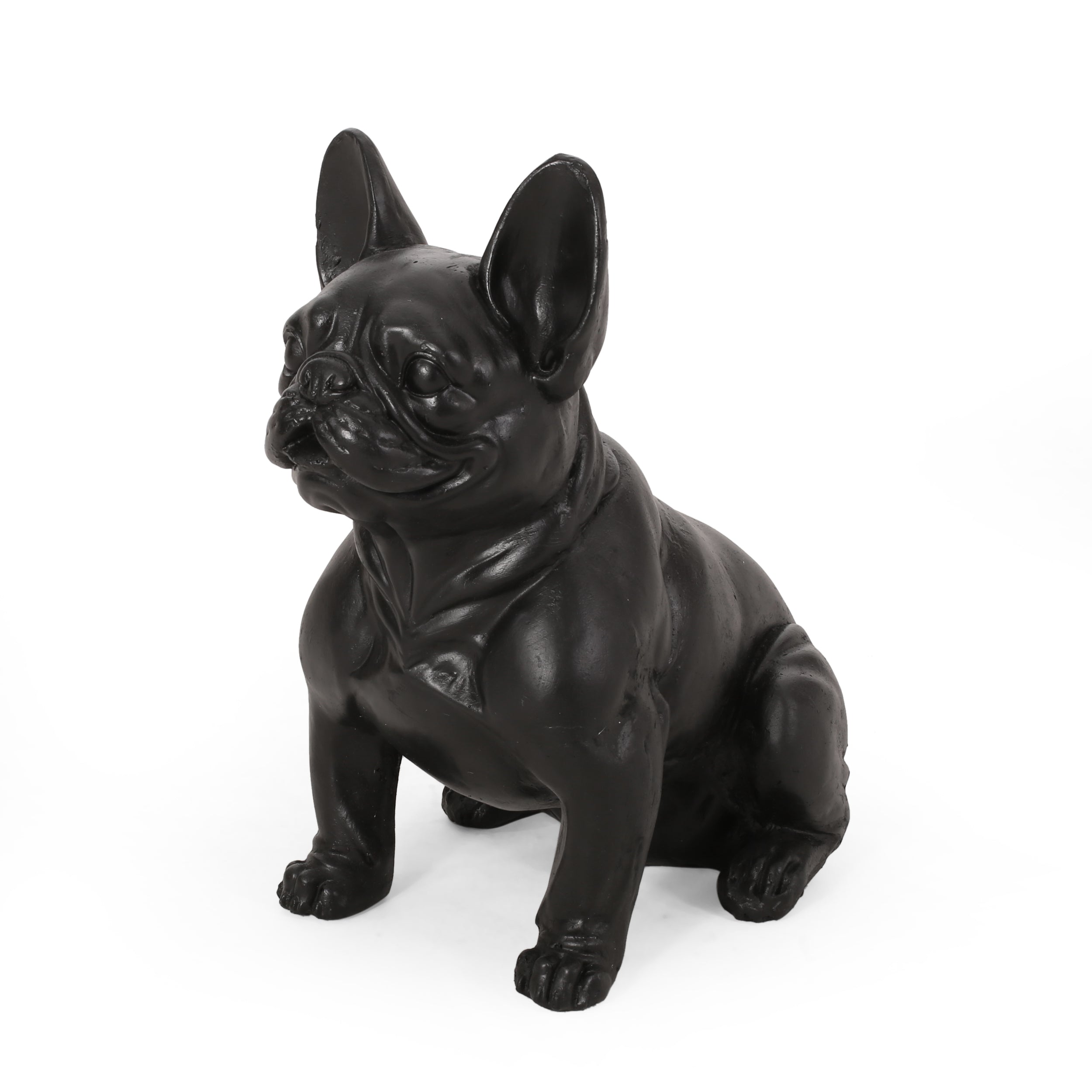 Rilo Outdoor French Bulldog Garden Statue