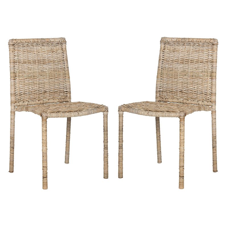 Safavieh Makassar Wicker Chair 2-piece Set